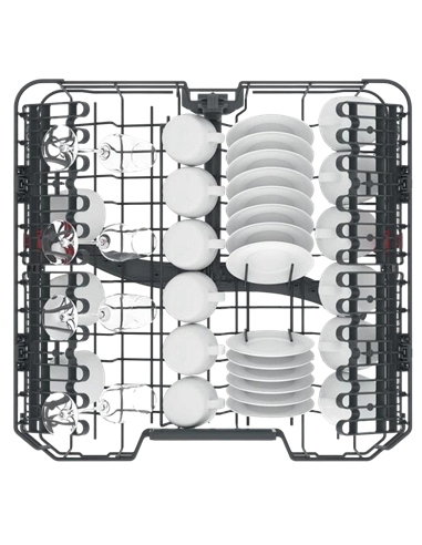 Mașină de spălat vase Whirlpool WIO 3T133 PLE, Oțel inoxidabil