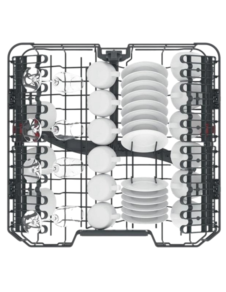 Mașină de spălat vase Whirlpool WIO 3T133 PLE, Oțel inoxidabil