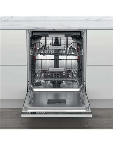 Посудомоечная машина Whirlpool WIO 3T133 PLE, Нержавеющая сталь