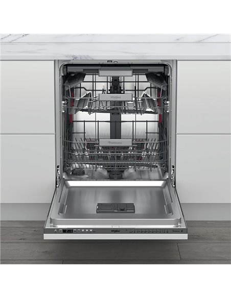 Посудомоечная машина Whirlpool WIO 3T133 PLE, Нержавеющая сталь