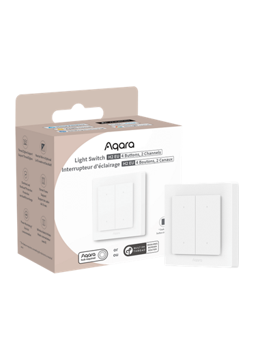 Умный выключатель AQARA Light Switch H2, Белый