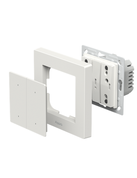 Comutator inteligent AQARA Light Switch H2, Alb