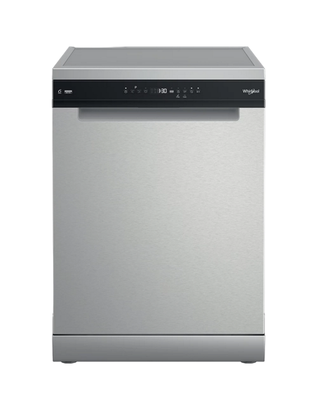 Mașină de spălat vase Whirlpool W7F HP33 X, Oțel inoxidabil
