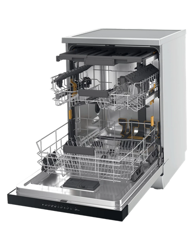 Посудомоечная машина Whirlpool W7F HP33 X, Нержавеющая сталь