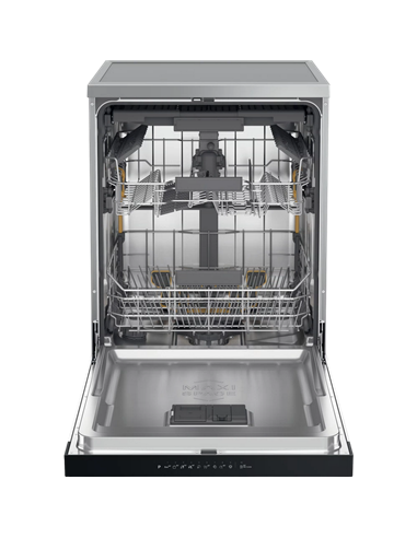 Mașină de spălat vase Whirlpool W7F HP33 X, Oțel inoxidabil