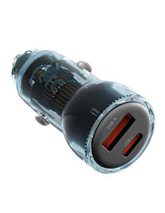 Incărcător auto XO CC60, 60W, Albastru 2