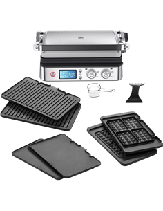 Grătar electric Braun CG 9047, 2000W, Negru | Oţel inoxidabil 2