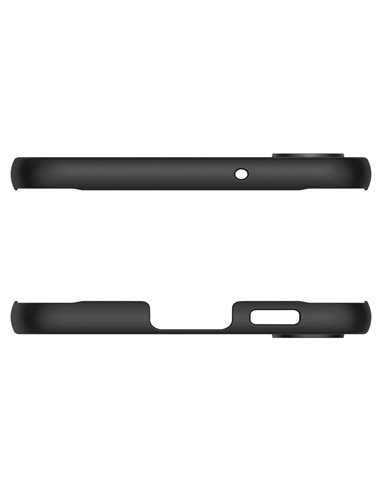 Husă Spigen Samsung S23+, Airskin, Negru