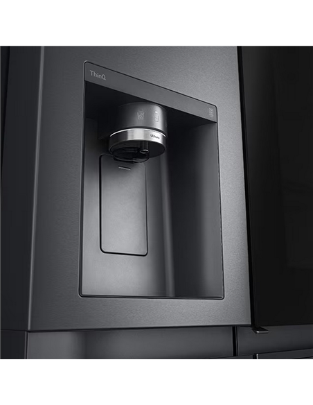 Frigider LG GSXV90MCDE, InstaView Door-in-Door™, Negru