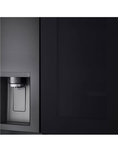Frigider LG GSXV90MCDE, InstaView Door-in-Door™, Negru