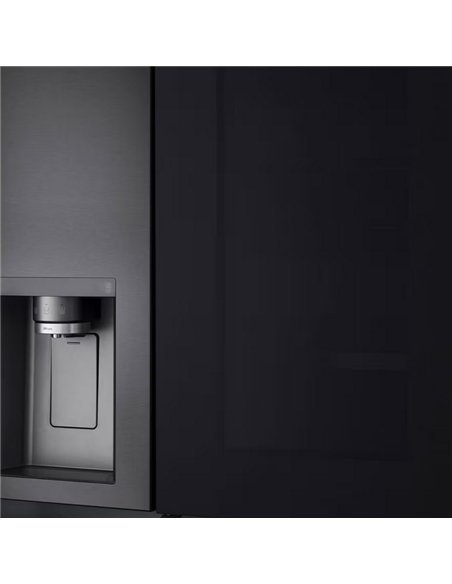 Frigider LG GSXV90MCDE, InstaView Door-in-Door™, Negru