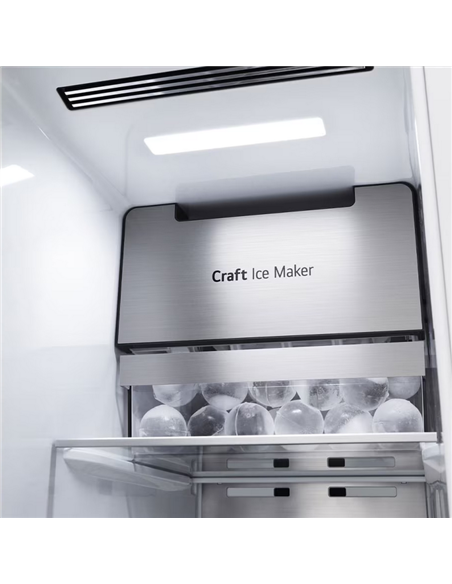 Frigider LG GSXV90MCDE, InstaView Door-in-Door™, Negru