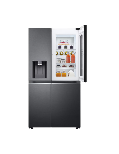 Frigider LG GSXV90MCDE, InstaView Door-in-Door™, Negru