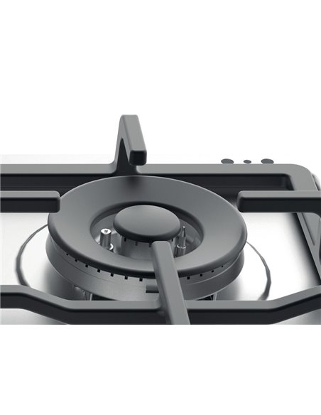 Plită pe gaz Whirlpool TGML 661 IX, Oțel inoxidabil