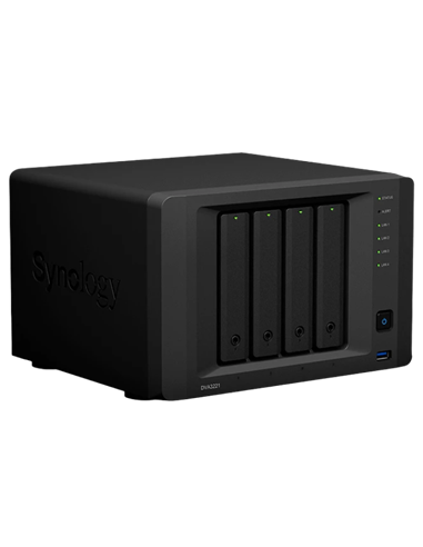 Stocare atașată la rețea SYNOLOGY DVA3221, Negru