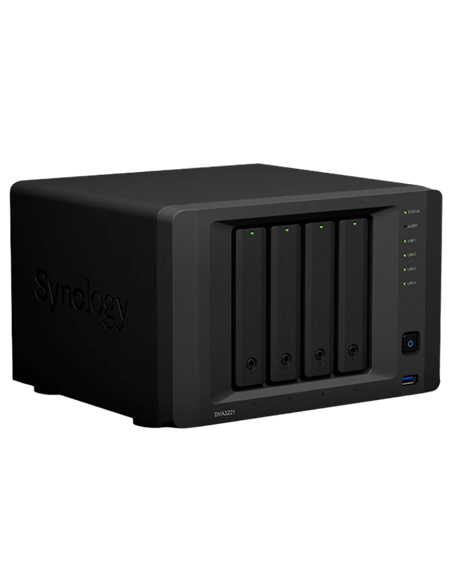 Stocare atașată la rețea SYNOLOGY DVA3221, Negru