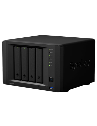 Stocare atașată la rețea SYNOLOGY DVA3221, Negru