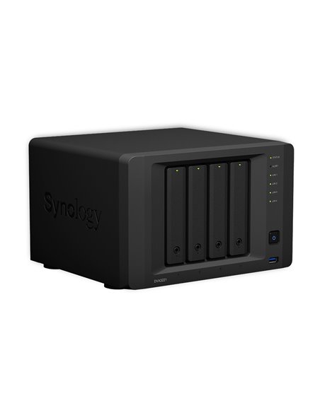 Stocare atașată la rețea SYNOLOGY DVA3221, Negru