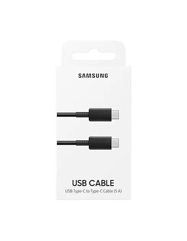 Кабель для зарядки и синхронизации Samsung EP-DN975BBRGRU, USB Type-C/USB Type-C, 1м, Чёрный