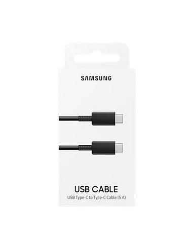Кабель для зарядки и синхронизации Samsung EP-DN975BBRGRU, USB Type-C/USB Type-C, 1м, Чёрный