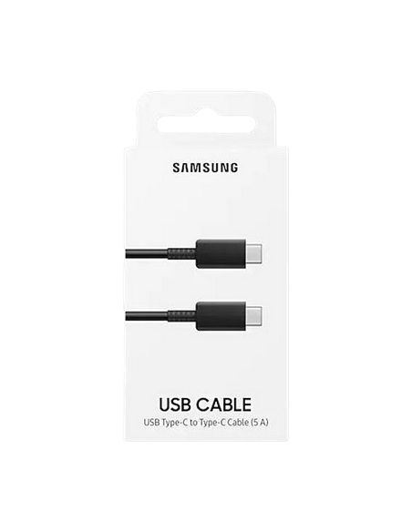 Кабель для зарядки и синхронизации Samsung EP-DN975BBRGRU, USB Type-C/USB Type-C, 1м, Чёрный