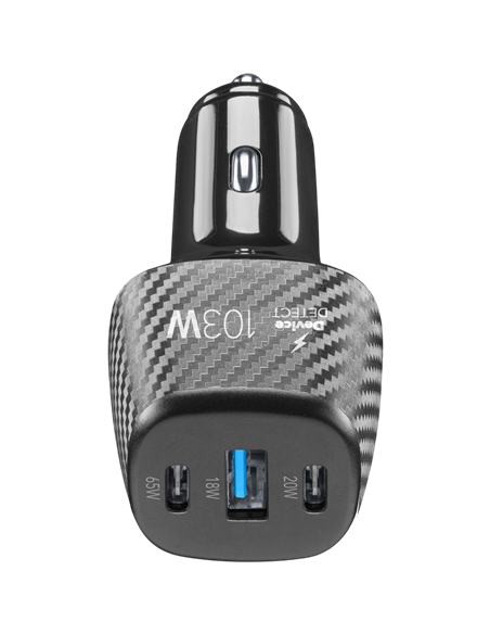 Incărcător auto Cellularline Car Multipower, 103W, Negru