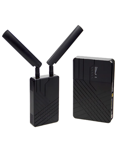 Set transmițător/receptor video fără fir Acebil WT-120, Negru