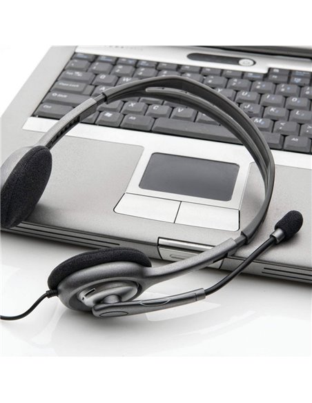 Căști Logitech H111, Gri