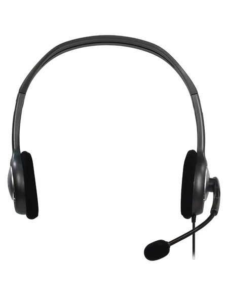 Căști Logitech H111, Gri