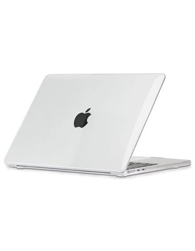 Чехол для ноутбука Tech Protect Smartshell Macbook Air 13 (2022), 13.6", Поликарбонат, Crystal Clear