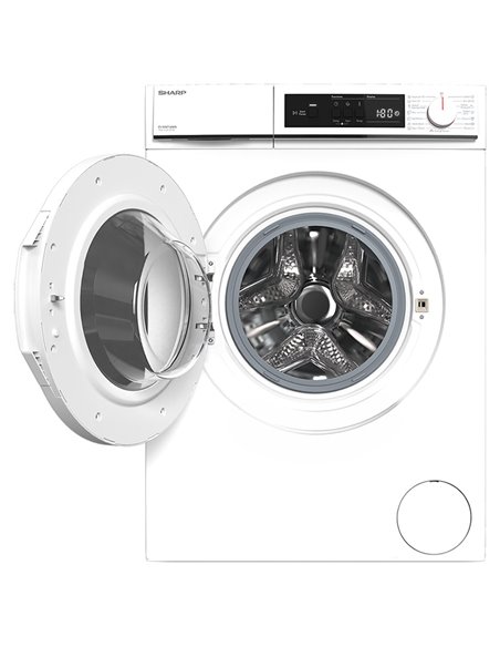 Стиральная машина Sharp ESNFA714BWBEE, 7кг, Белый
