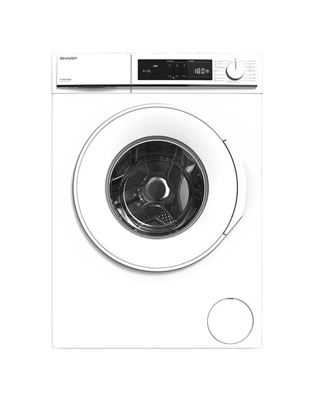 Стиральная машина Sharp ESNFA714BWBEE, 7кг, Белый