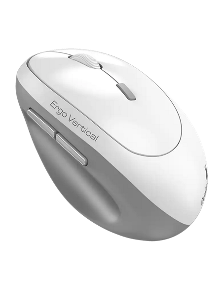 Беcпроводная мышь Genius Ergo 8350S, Белый Серый