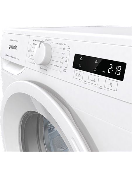 Стиральная машина Gorenje WNPI82BS, 8кг, Белый