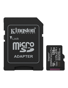 Карта памяти Kingston Canvas Select Plus, 128Гб (SDCS3/128GB)