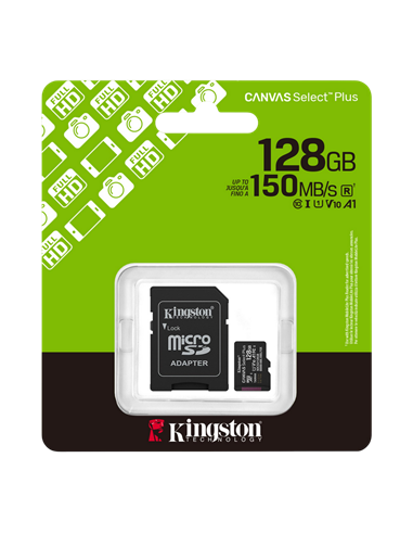 Card de Memorie Kingston Canvas Select Plus, 128GB (SDCS3/128GB)
