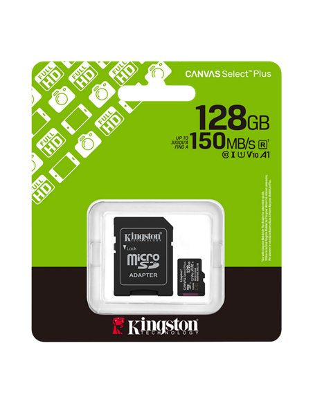 Card de Memorie Kingston Canvas Select Plus, 128GB (SDCS3/128GB)