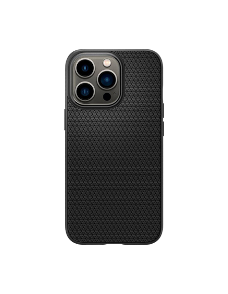 Чехол Spigen iPhone 13 Pro, Liquid Air, Матовый черный