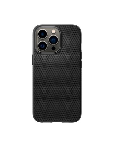 Чехол Spigen iPhone 13 Pro, Liquid Air, Матовый черный