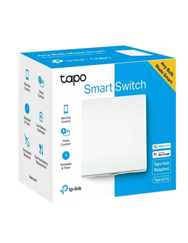 Comutator inteligent de lumină TP-LINK Tapo S210, Alb