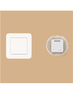 Releu Smart Power AQARA Single Switch Module T1, No Neutral, Alb 2