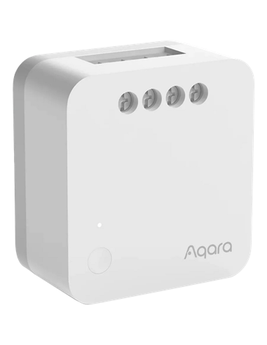Умное силовое реле AQARA Single Switch Module T1, No Neutral, Белый