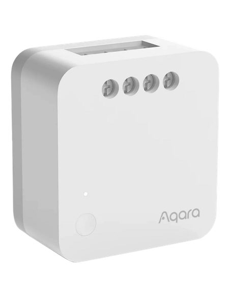 Умное силовое реле AQARA Single Switch Module T1, No Neutral, Белый