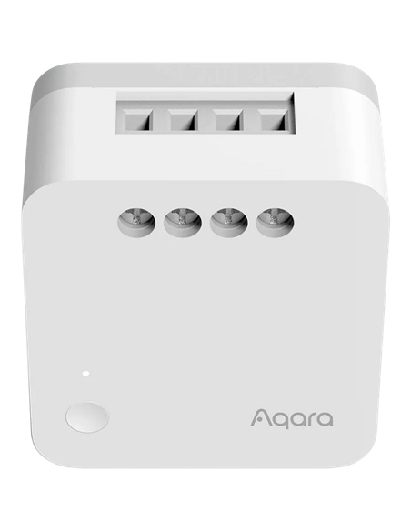 Умное силовое реле AQARA Single Switch Module T1, No Neutral, Белый