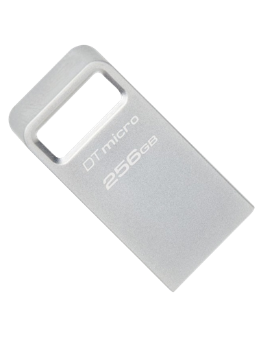 Memorie USB Kingston DataTraveler Micro, 256GB, Argintiu