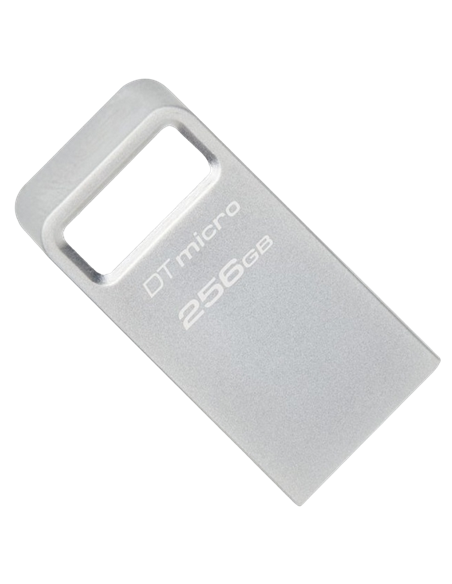 Memorie USB Kingston DataTraveler Micro, 256GB, Argintiu