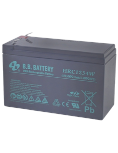 Acumulator UPS B.B. HRC1234W, 12V, 9Ah