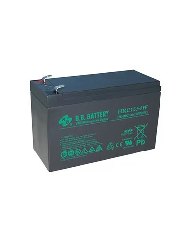 Acumulator UPS B.B. HRC1234W, 12V, 9Ah