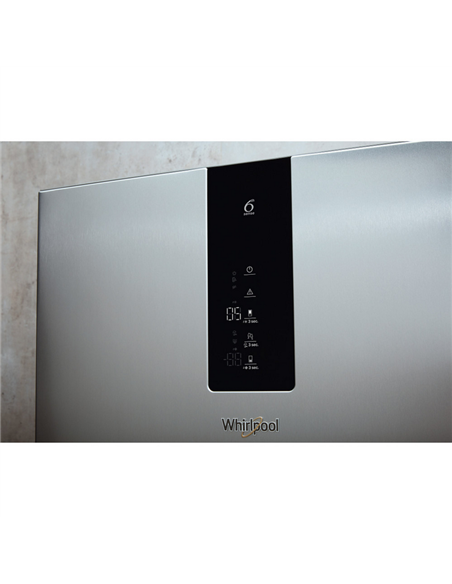Frigider Whirlpool W9 821A OX H, Oțel inoxidabil