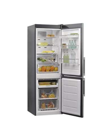 Frigider Whirlpool W9 821A OX H, Oțel inoxidabil